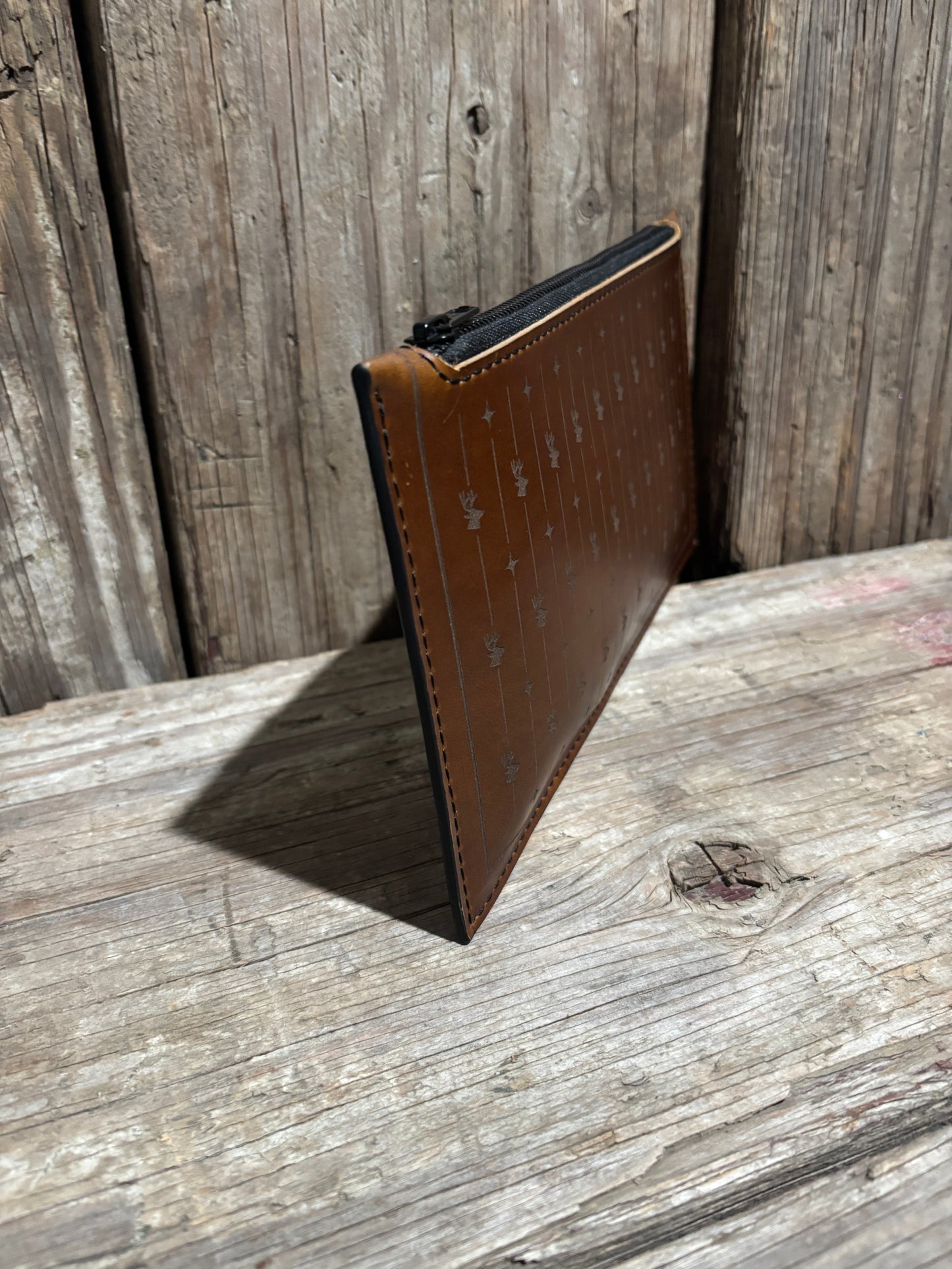 Patterned Iconic Clutch