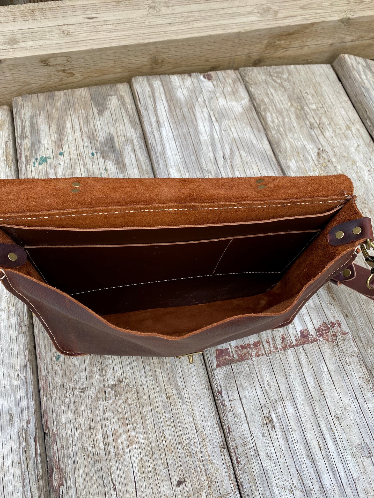 Handmade Leather Bags, Messenger Bag