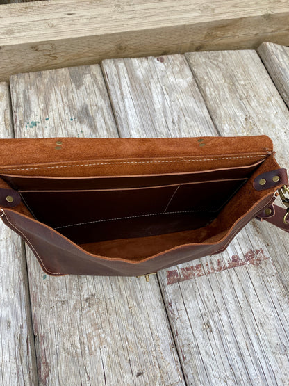 Handmade Leather Bags, Messenger Bag